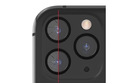 ZAGG GlassFusion Rear Camera Lens Protector for iPhone 11 Pro Max/11 Pro