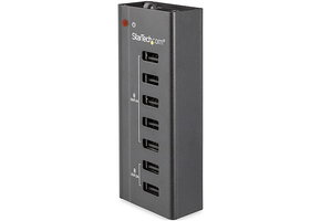 StarTech 7-Port USB Charging Station with 5x 1A Ports and 2x 2A Ports