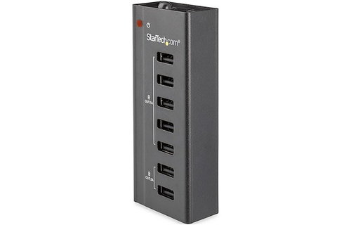 StarTech 7-Port USB Charging Station with 5x 1A Ports and 2x 2A Ports