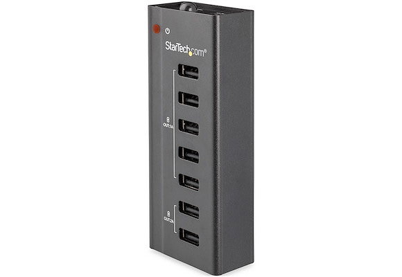 StarTech 7-Port USB Charging Station with 5x 1A Ports and 2x 2A Ports