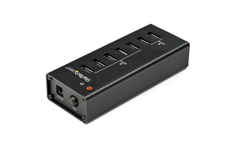 StarTech 7-Port USB Charging Station with 5x 1A Ports and 2x 2A Ports