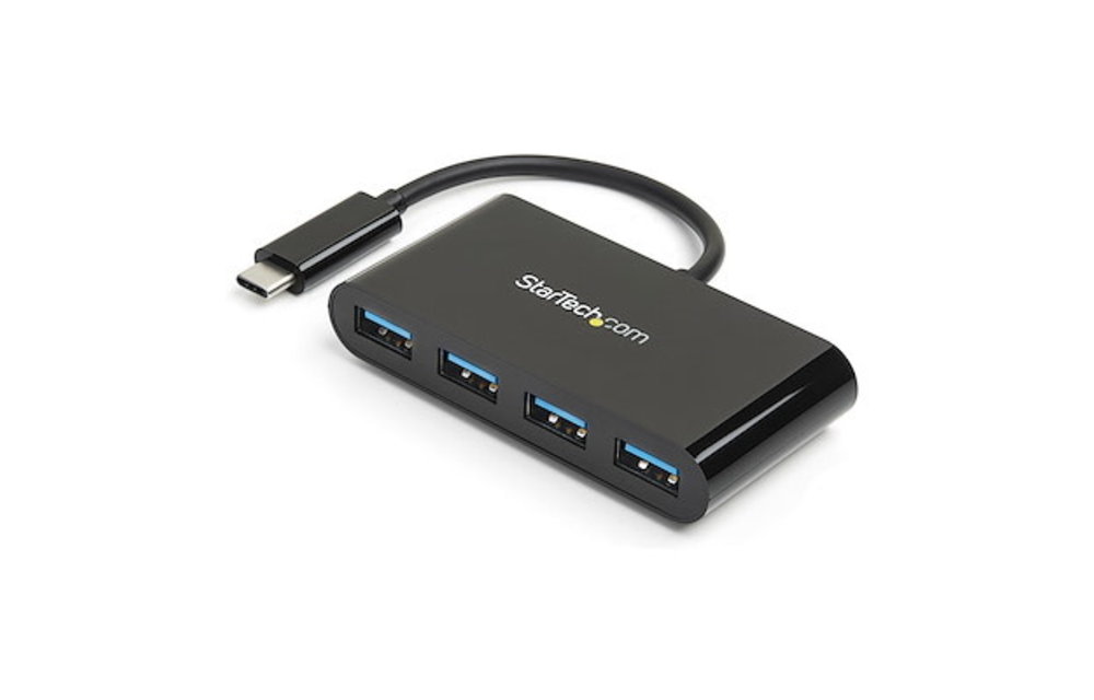 StarTech USB C Bus Powered Hub - 4 Port USB C to 4 USB 3.0 Port(s)