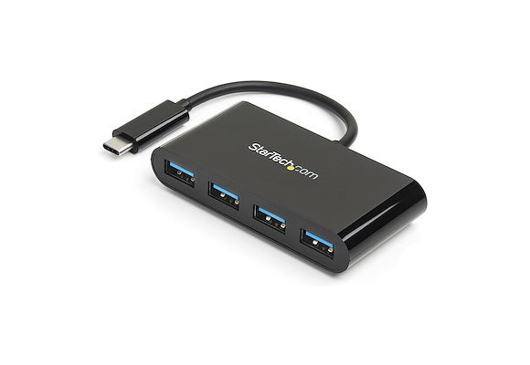 StarTech USB C Bus Powered Hub - 4 Port USB C to 4 USB 3.0 Port(s)