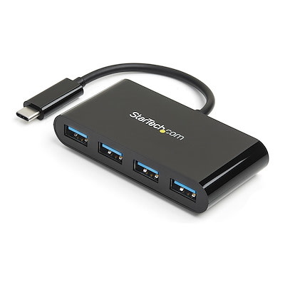 StarTech USB C Bus Powered Hub - 4 Port USB C to 4 USB 3.0 Port(s)