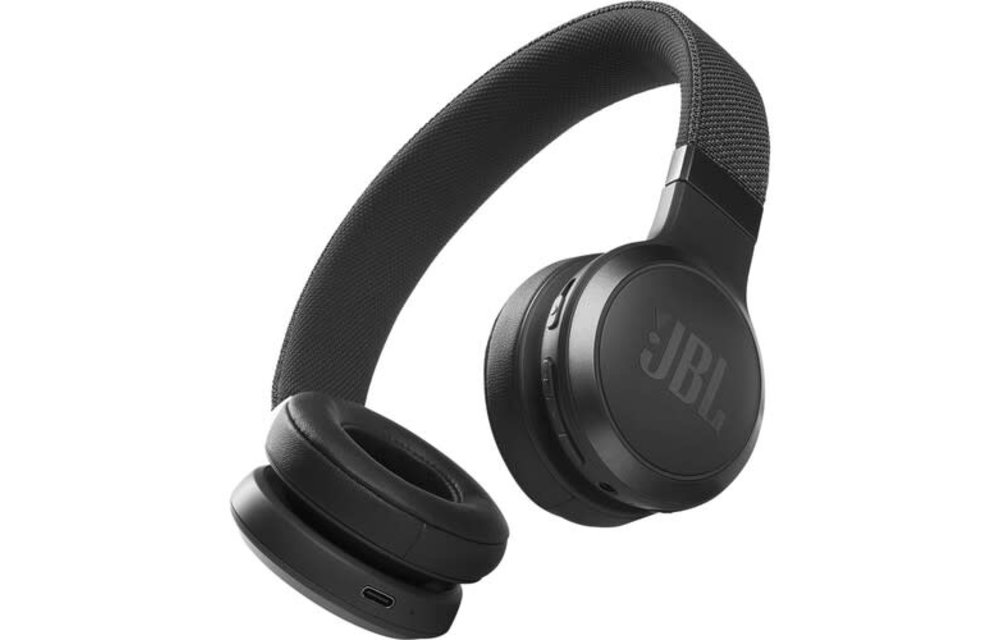 JBL LIVE 400NC Noise-Cancelling Wireless On Ear Headphones Black