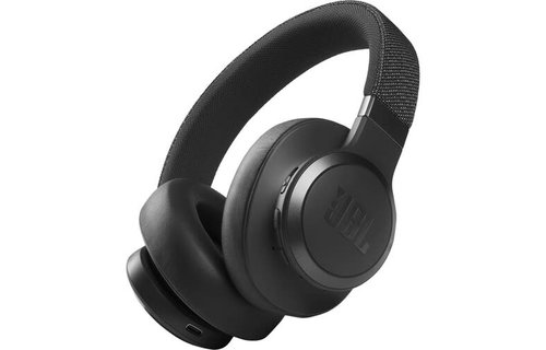 JBL LIVE 660NC Noise-Cancelling Wireless Over Ear Headphones Black