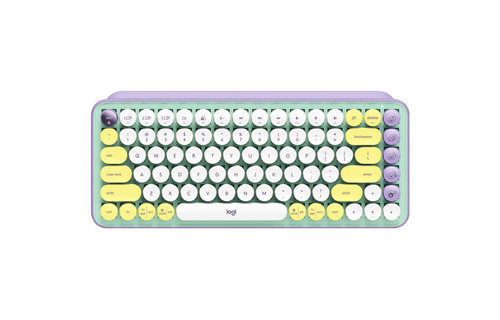 Logitech POP Keys Wireless Bluetooth Mechanical Keyboard  - Daydream Mint