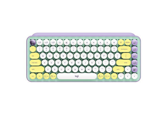 Logitech POP Keys Wireless Bluetooth Mechanical Keyboard  - Daydream Mint