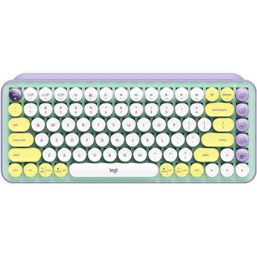 Logitech POP Keys Wireless Bluetooth Mechanical Keyboard  - Daydream Mint