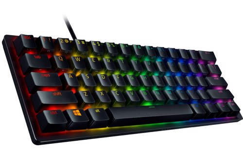 Razer Huntsman Mini 60% Wired Gaming Linear Optical Switch Keyboard with RGB Chroma Backlighting - Black