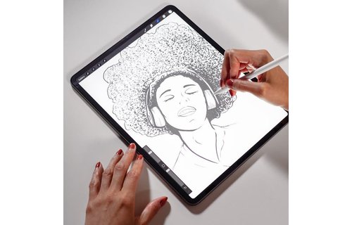 ZAGG GlassFusion+ Canvas Screen Protector for iPad Pro 12.9" (3/4/5/6)