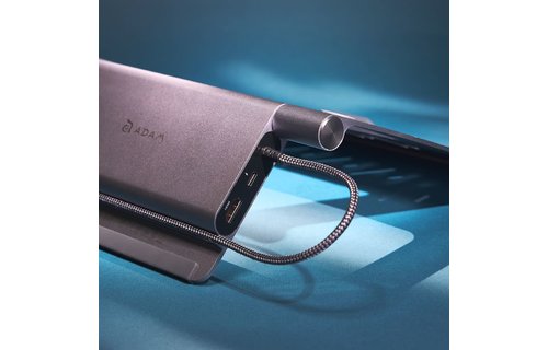 Adam Elements CASA HUB Stand USB-C 5-in-1 Laptop Stand Hub - Grey