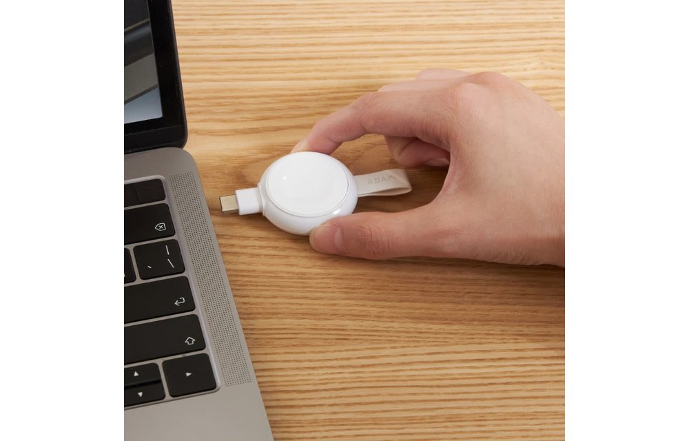 Adam Elements OMNIA A1 Magnetic Wireless Watch Charger - White