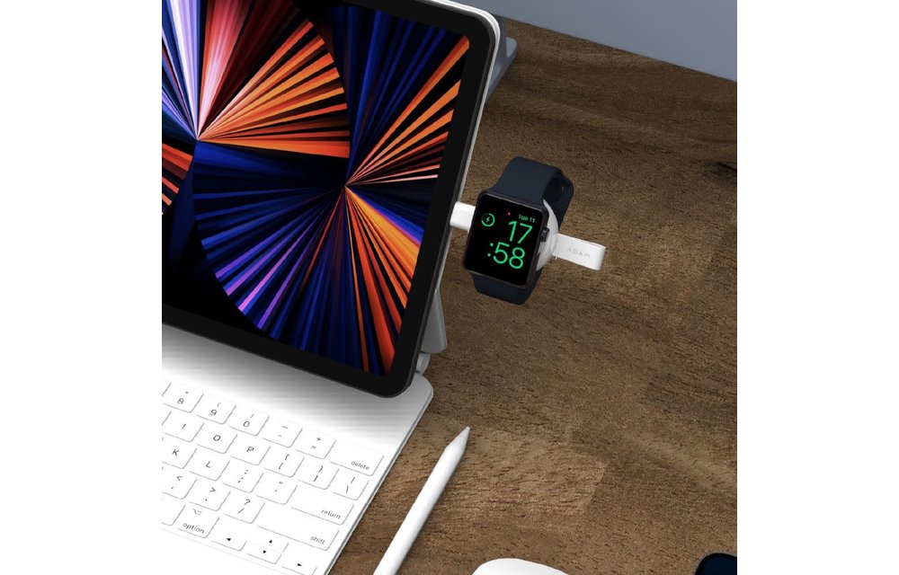 Adam Elements OMNIA A1 Magnetic Wireless Watch Charger - White