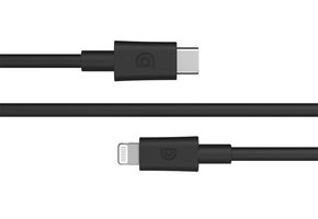 Griffin Extra Long USB-C to Lightning Connector Cable 10ft Black