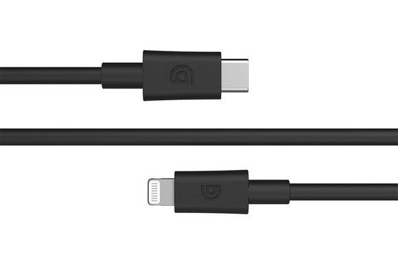 Griffin Extra Long USB-C to Lightning Connector Cable 10ft Black