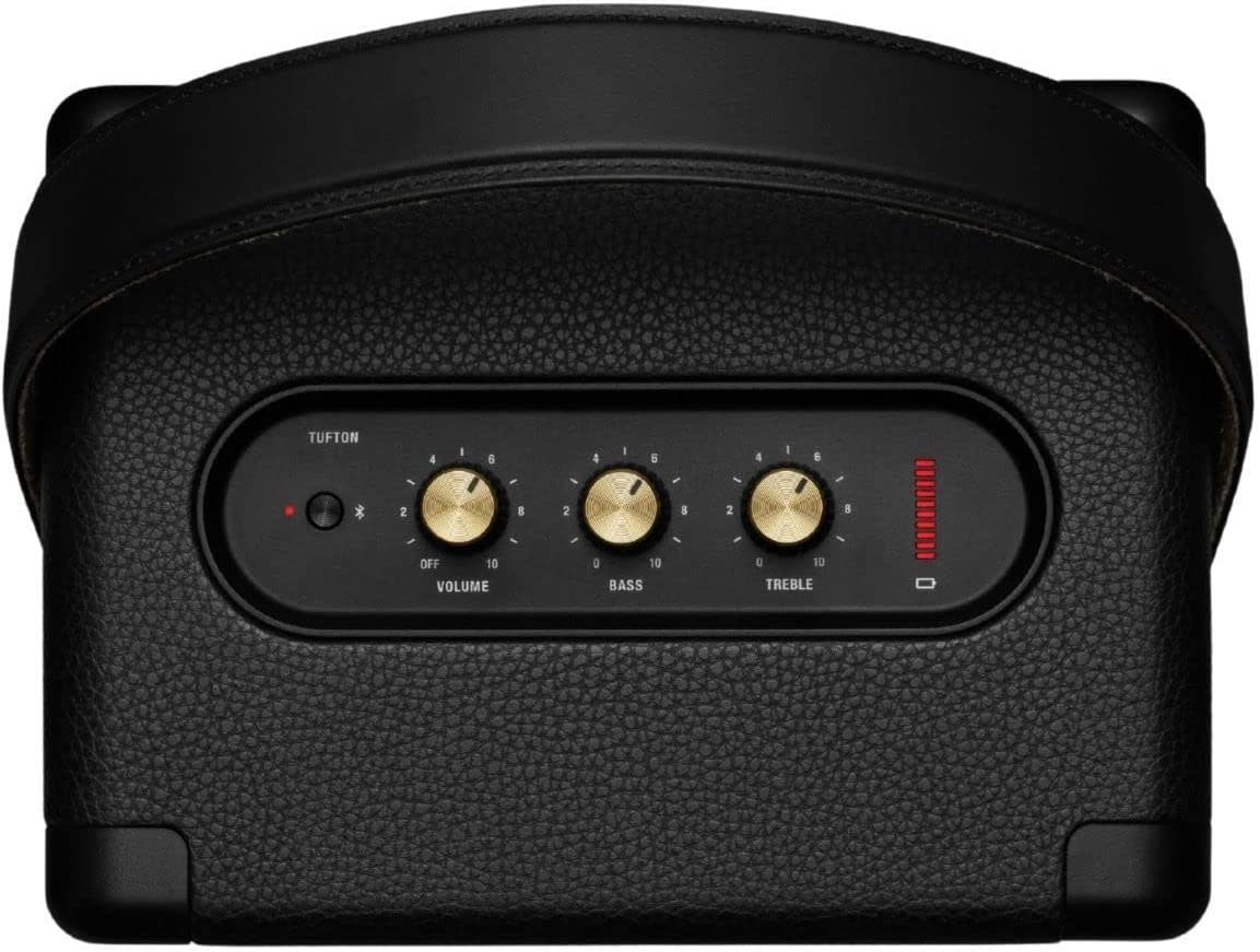 Marshall Tufton Portable Bluetooth Speaker Black/Brass