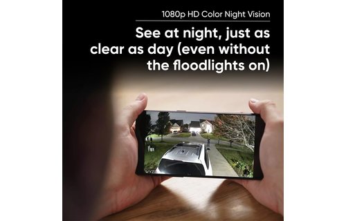 Wyze Camera v3 w/Floodlight (microSD card not included)
