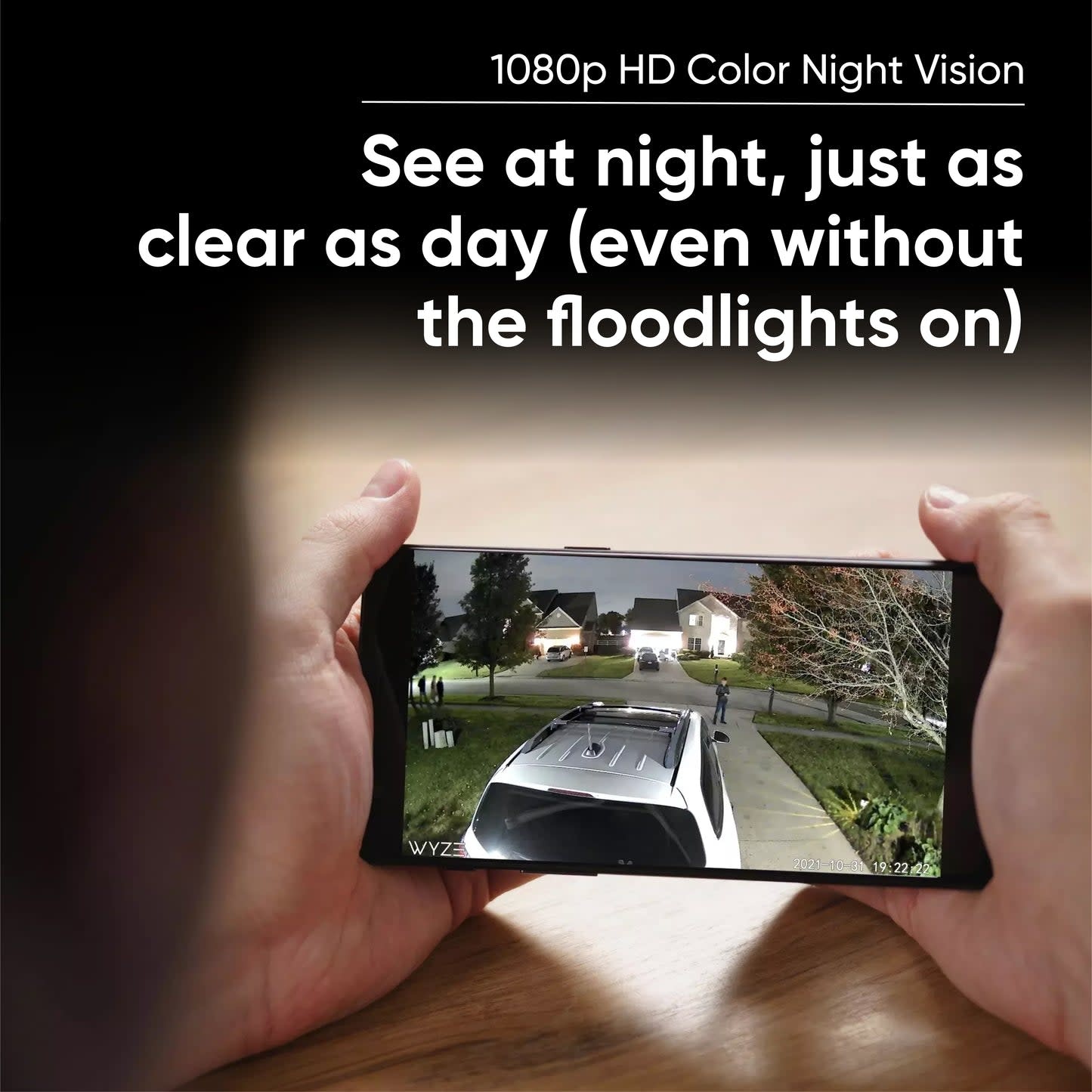 Wyze Camera v3 w/Floodlight (microSD card not included)