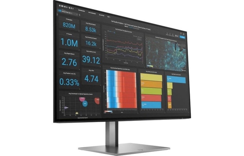 HP Z27q G3 27-inch Monitor, 2560 x 1440, 3 Year Warranty