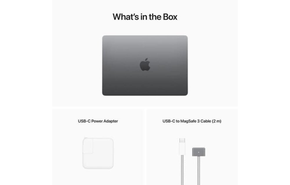 Apple CTO 13.6" MacBook Air (M2, 16GB, 512GB Space Gray) - Mid 2022