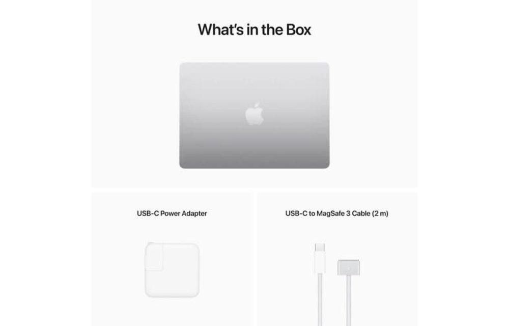 Apple CTO 13.6" MacBook Air (M2, 16GB, 512GB Silver) - Mid 2022