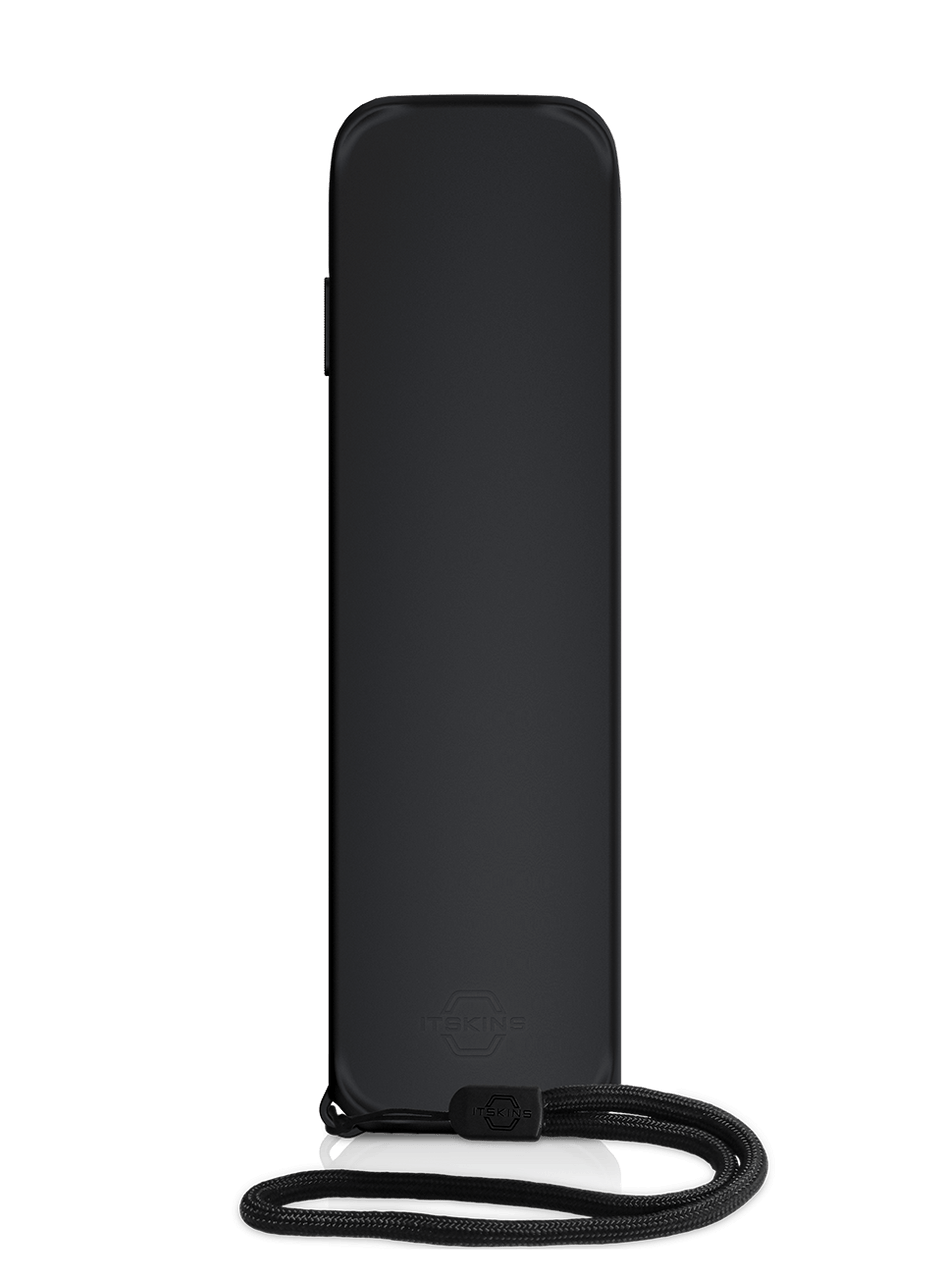 ItSkins Spectrum Solid Case For AppleTV (2nd gen ONLY) Remote Control - Plain Black