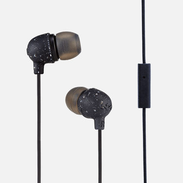 House of Marley Little Bird Wired Earphones with Mic Black