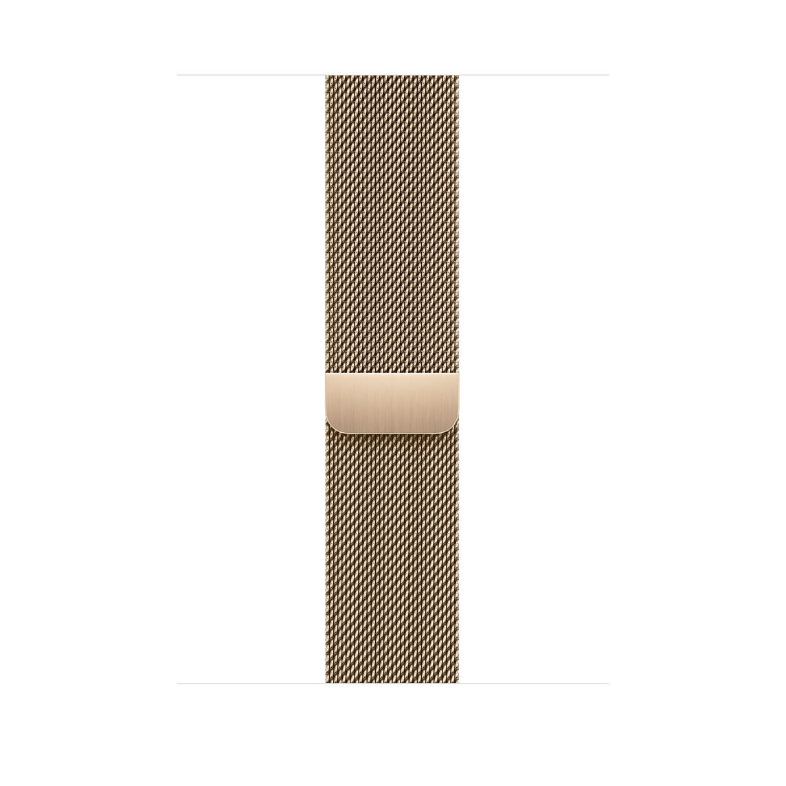 Apple Watch Band - 44/45/46/49mm Gold Milanese Loop (fits 150-200mm wrists)