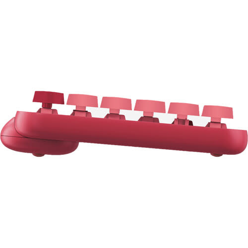 Logitech POP Keys Wireless Bluetooth Mechanical Keyboard  - Heartbreaker Rose