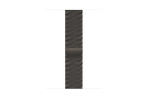 Apple Watch Band - 44/45/46/49mm Graphite Milanese Loop (fits 150-200mm wrists)