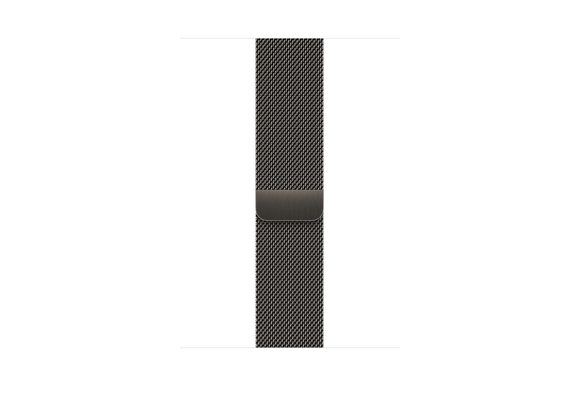 Apple Watch Band - 44/45/46/49mm Graphite Milanese Loop (fits 150-200mm wrists)