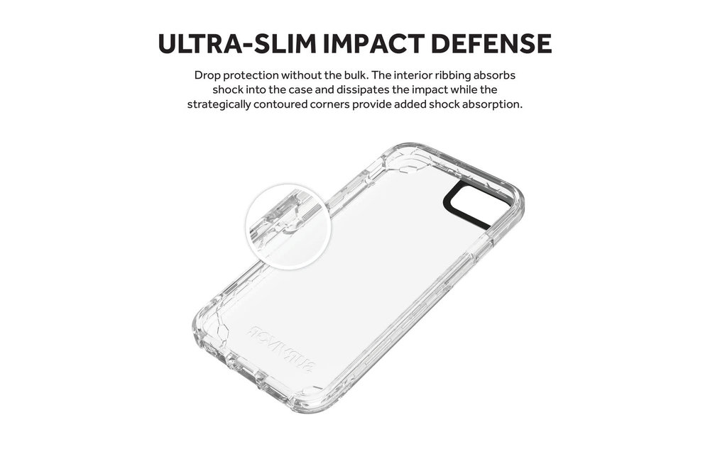 (WSL) Griffin Survivor Strong Case for iPhone SE 2022/2020/8/7/6s/6 - Clear