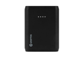 Griffin Reserve Power Bank Battery 6,000 mAh Black