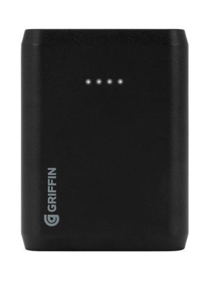 Griffin Reserve Power Bank Battery 6,000 mAh Black