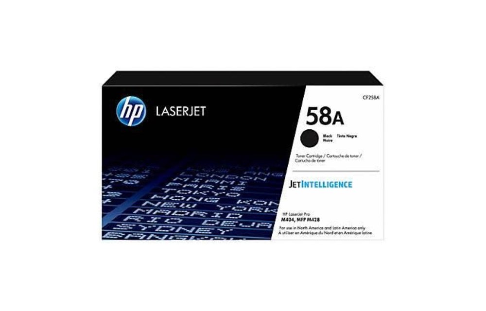 HP 58A Black Original Toner - for HP LaserJet M404n and M404dw printers WHILE SUPPLIES LAST