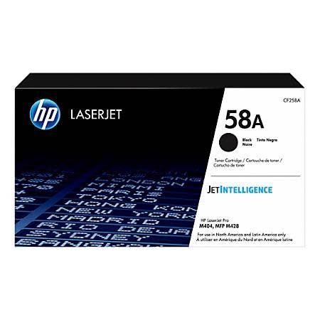 HP 58A Black Original Toner - for HP LaserJet M404n and M404dw printers WHILE SUPPLIES LAST
