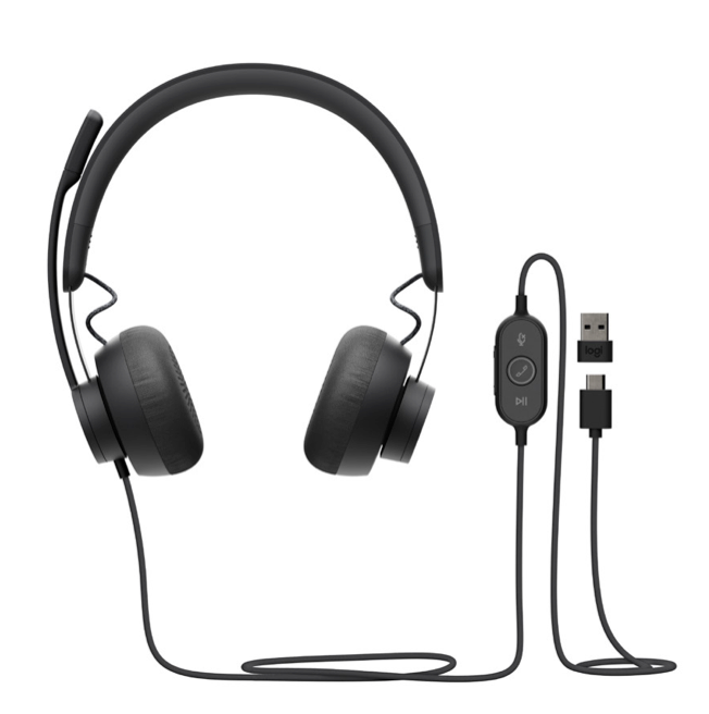 Logitech Zone Wired USB-A/C Headset