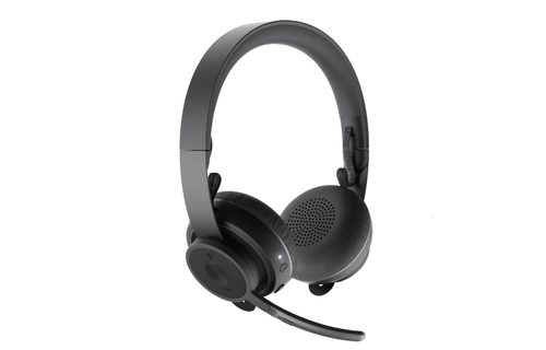 Logitech Zone Wireless UC - Headset - on-ear - Bluetooth - wireless - active noise canceling