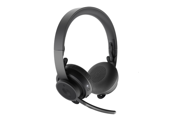 Logitech Zone Wireless UC - Headset - on-ear - Bluetooth - wireless - active noise canceling