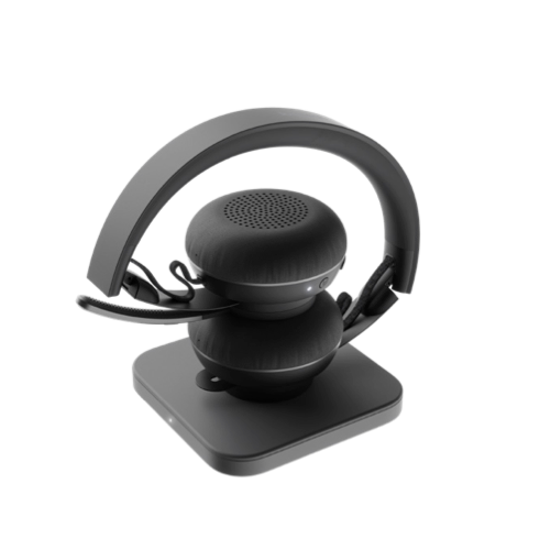 Logitech Zone Wireless UC - Headset - on-ear - Bluetooth - wireless - active noise canceling