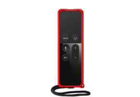 ItSkins Spectrum Solid Case For AppleTV (2nd gen ONLY) Remote Control - Red