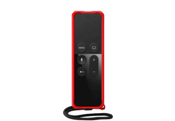ItSkins Spectrum Solid Case For AppleTV (2nd gen ONLY) Remote Control - Red