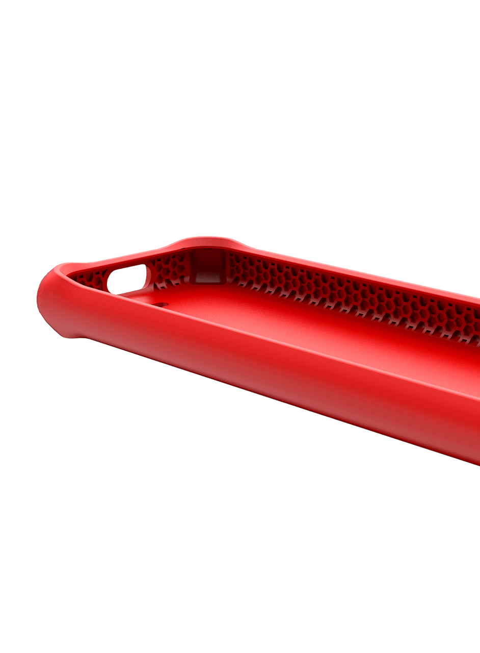 ItSkins Spectrum Solid Case For AppleTV (2nd gen ONLY) Remote Control - Red