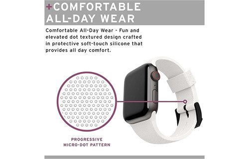 UAG [U] Dot Silicone Strap  for Apple Watch 38/40/41mm - Marshmellow