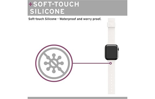 UAG [U] Dot Silicone Strap  for Apple Watch 38/40/41mm - Marshmellow