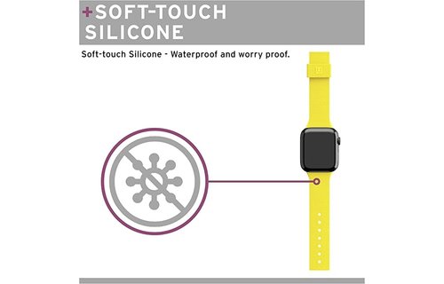 UAG [U] Dot Silicone Strap  for Apple Watch 38/40/41mm - Acid