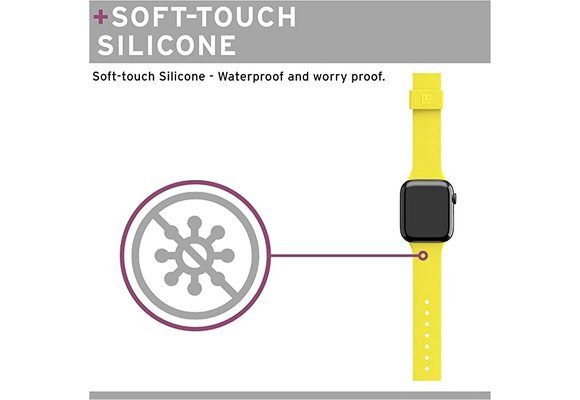 UAG [U] Dot Silicone Strap  for Apple Watch 38/40/41mm - Acid