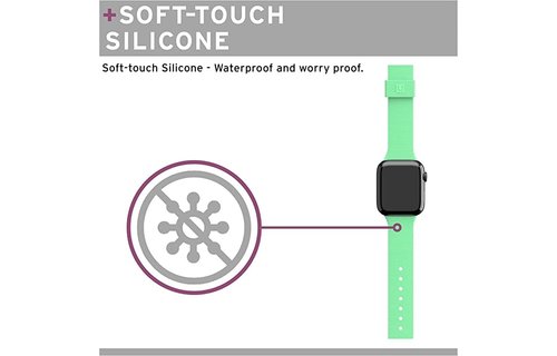 UAG [U] Dot Silicone Strap  for Apple Watch 38/40/41mm - Spearmint