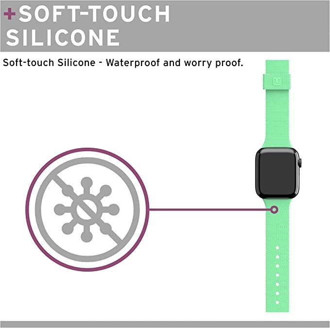 UAG [U] Dot Silicone Strap  for Apple Watch 38/40/41mm - Spearmint